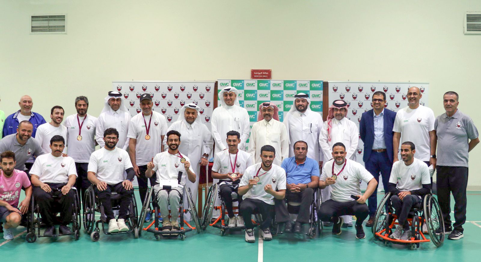 جي دبليو سي تشارك في البطولة الرمضانية للاتحاد القطري لرياضة ذوي الاحتياجات الخاصة