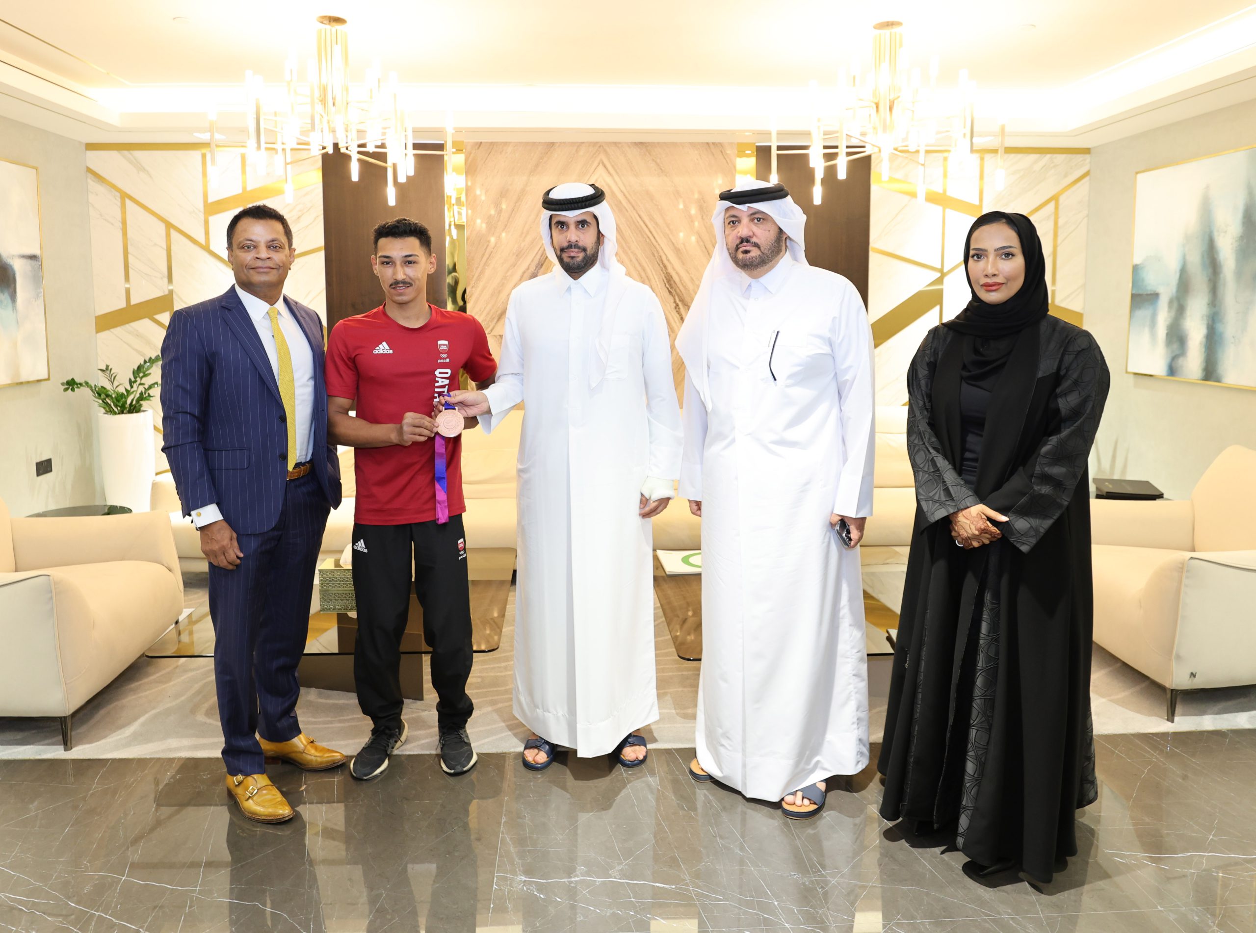 As a part of its Social Responsibility Program GWC Sponsors Sports Champion Ali Arshid